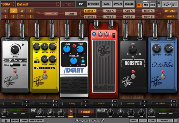 AmpliTube Slash app and software