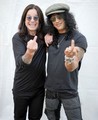 Slash with Ozzy Osbourne