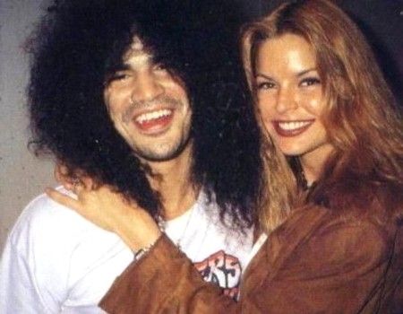Slash with his ex-wife Renee