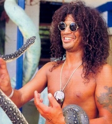 Slash with a snake