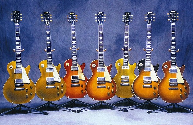 Slash's Gibson Les Paul guitars