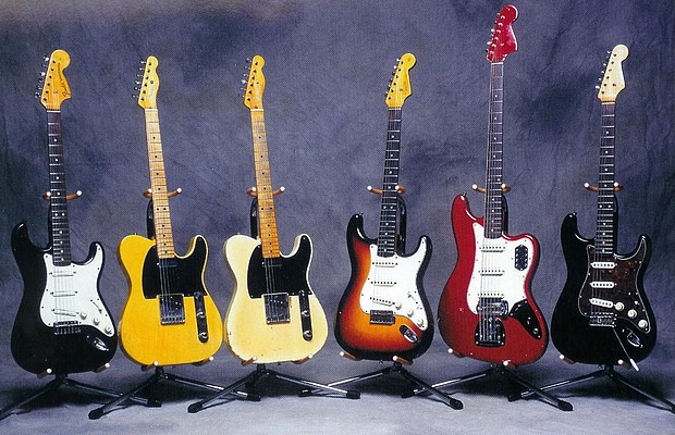 Slash's Fender guitars