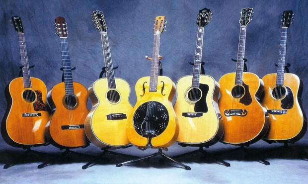 Slash's acoustic guitars