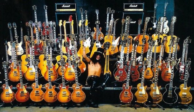 Slash's Live Guns N' Roses Guitars
