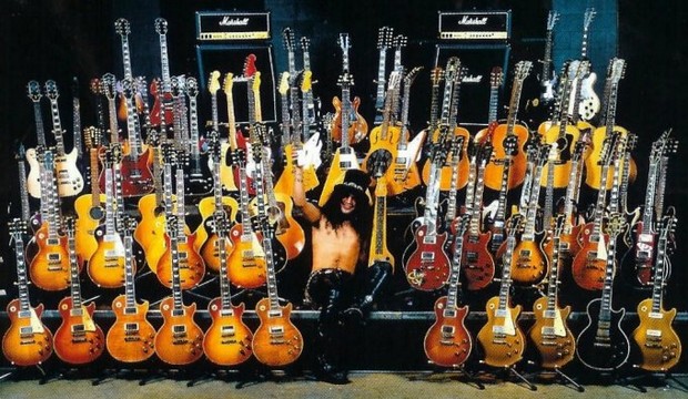 Slash's Live Guns N' Roses Guitars 