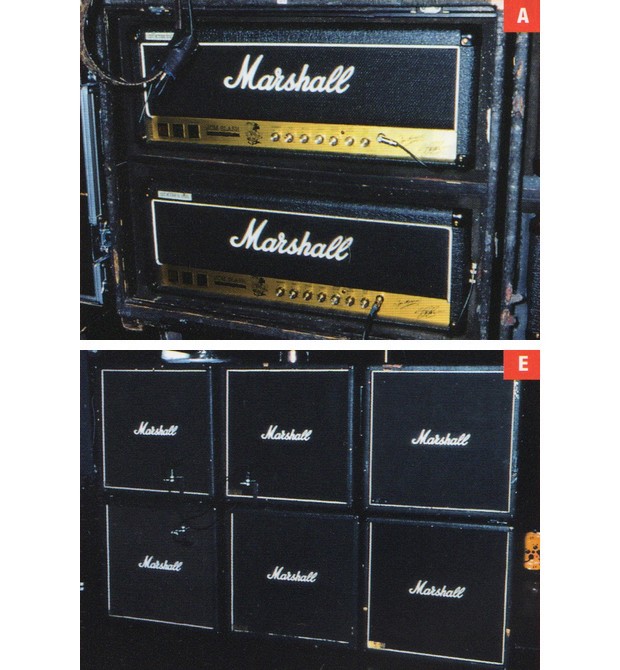 Slash's live gear with Slash's Snakepit