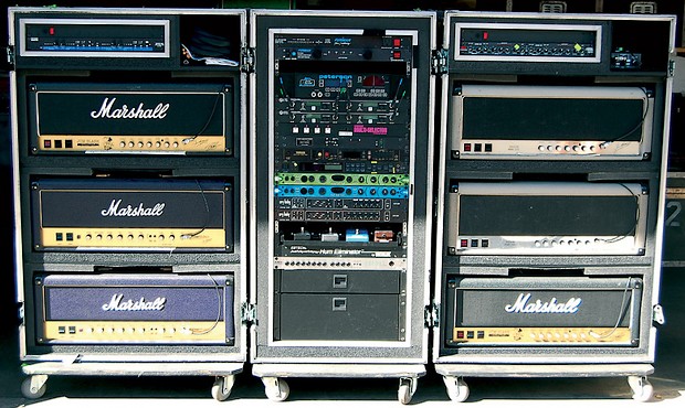 Slash's live gear with Velvet Revolver