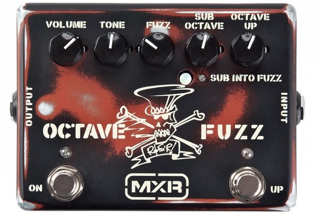 MXR Octave Fuzz Slash Signature tone pedal