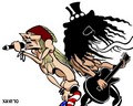 Slash cartoon illustration & picture gallery