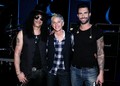 Slash with Adam Levine and Ellen DeGeneres