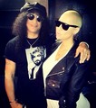 Slash with Amber Rose