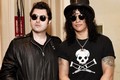 Slash with Andrew Cole