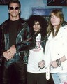 Slash with Arnold Schwarzenegger & Axl Rose