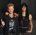 Slash with Billy Idol