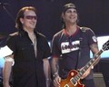 Slash with Bono