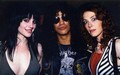 Slash with Brody Dalle and Melissa Auf Der Maur