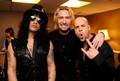 Slash with Chad Kroeger and Chris Daughtry