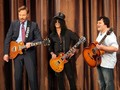 Slash with Conan O'Brien and Jack Black