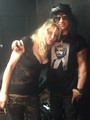 Slash with Courtney Love