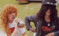 Slash with Dave Mustaine