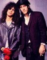 Slash with Izzy Stradlin