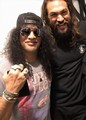 Slash with Jason Momoa