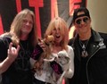 Slash with Lita Ford and Mitch Perry
