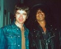 Slash with Noel Gallagher