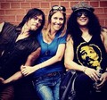 Slash with Norman Reedus and Denise Huth