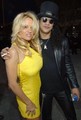 Slash with Pamela Anderson