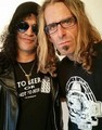 Slash with Randy Blythe