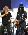 Slash with Sammy Hagar