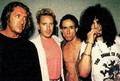 Slash with Steve Jones, Johnny Rotten and Iggy Pop