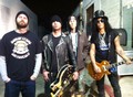 Slash with Travis Barker and The Transplant